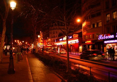 Pigalle Nachtleben in Paris